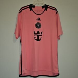 2024 Adidas Men’s Inter Miami Lionel Messi Home Soccer Jersey 2XL MLS US